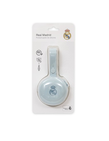 Portachupete de Silicona Azul