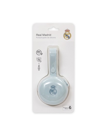 Portachupete de Silicona Azul