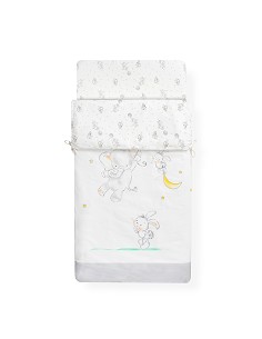 Saco de Cuna con Cremallera Mod  Elefante 2