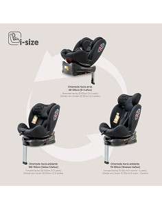 Silla de Coche Mod Sella Negro 2