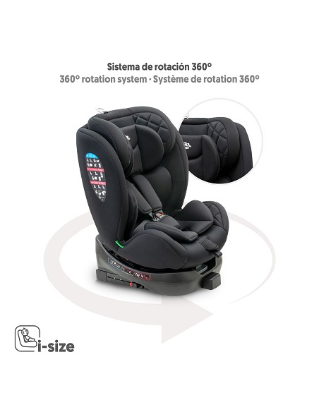 Silla de Coche Mod Sella Negro