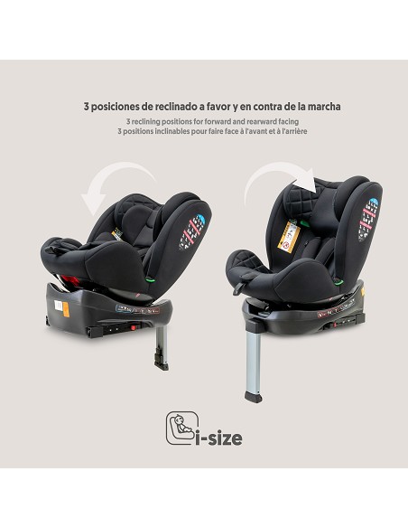 Silla de Coche Mod Sella Negro