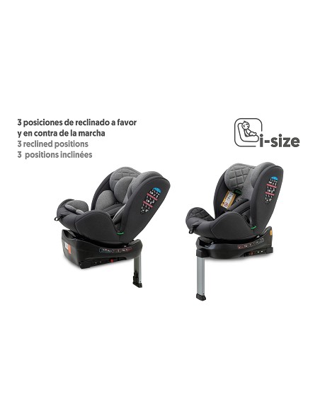 Silla de Coche Mod Sella Negro