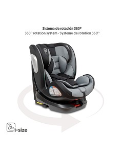 Silla Coche Modelo Aruna Negro 2