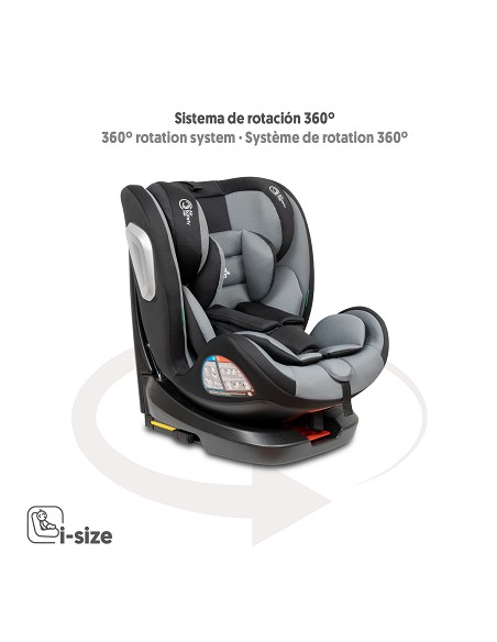 Silla Coche Modelo Aruna Negro