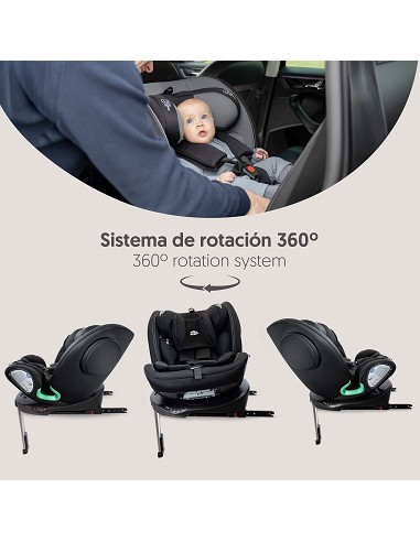 Silla de Coche Modelo Pax Negro