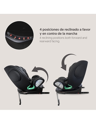 Silla de Coche Modelo Pax Negro