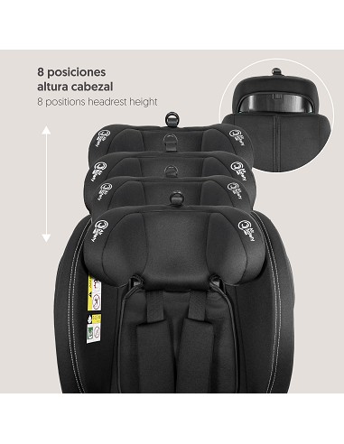 Silla de Coche Modelo Pax Negro