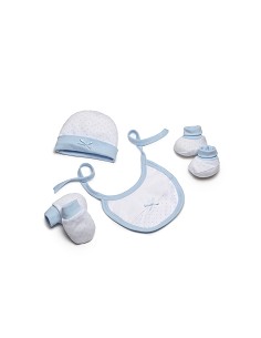 Set Regalo 4 Pcs 100% Alg  T 0-6...