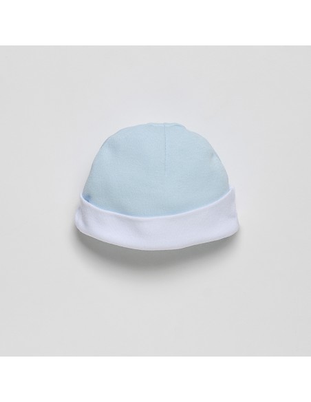 Set Regalo 5 Pcs 100% Alg  T 0-6 m Mod Estrellas Azul