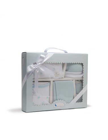 Set Regalo 5 Pcs 100% Alg  T 0-6 m Mod...