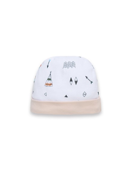 Set Regalo 5 Pcs 100% Alg  T 0-6 Mod Indio Rosa