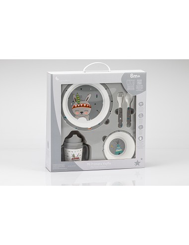 Set Vajilla 5 Pcs Mod Indio