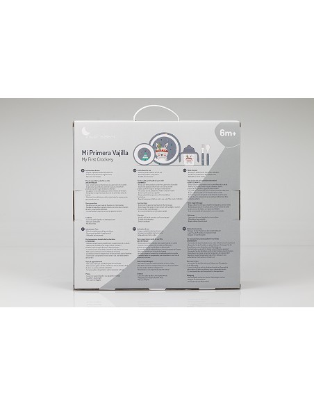 Set Vajilla 5 Pcs Mod Indio