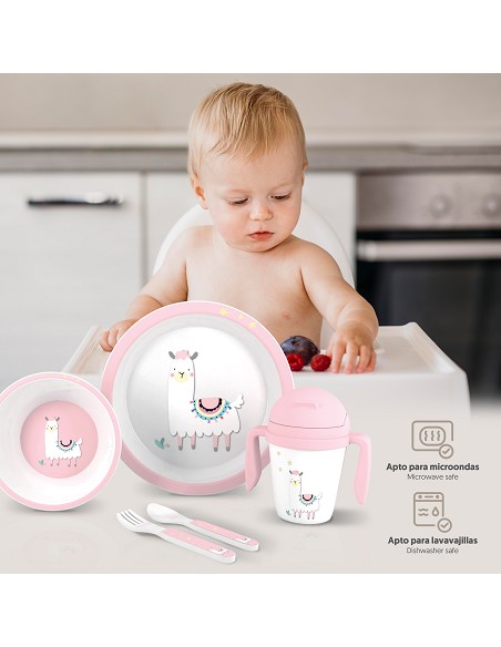 Set Vajilla 5 Pcs Mod Llama