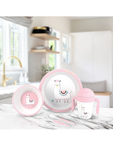 Set Vajilla 5 Pcs Mod Llama