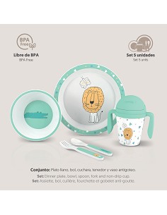 Set Vajilla 5 Pcs Mod Savana 2