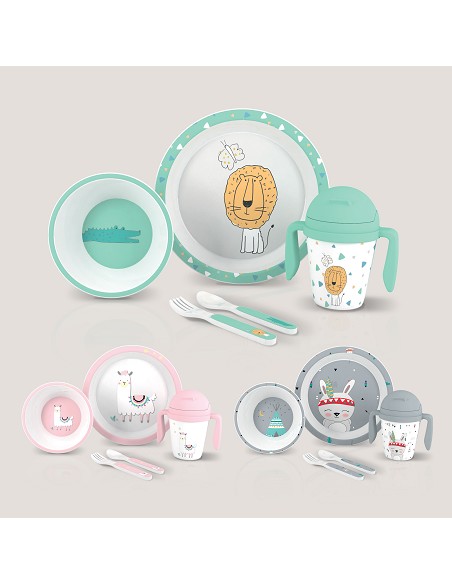 Set Vajilla 5 Pcs Mod Savana