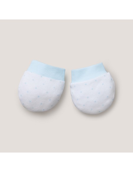 Set Regalo 5 Pcs 100% Alg  T 0-6 m Mod Elefantito Azul