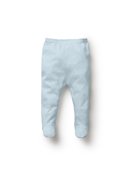 Set Regalo 5 Pcs 100% Alg  T 0-6 m Mod Elefantito Azul