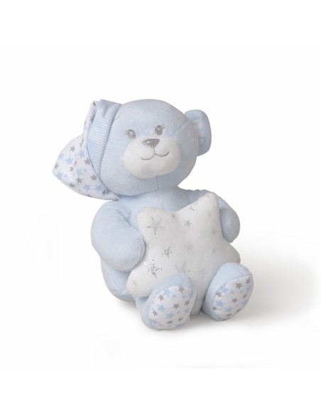 Set 3 Pcs Casita(Peluche+Manta+Dou Dou) Azul