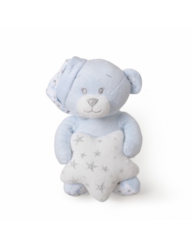 Set 3 Pcs Casita(Peluche+Manta+Dou Dou) Azul