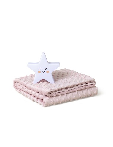 Set Manta Burbuja+Lamparita Rosa Maquillaje