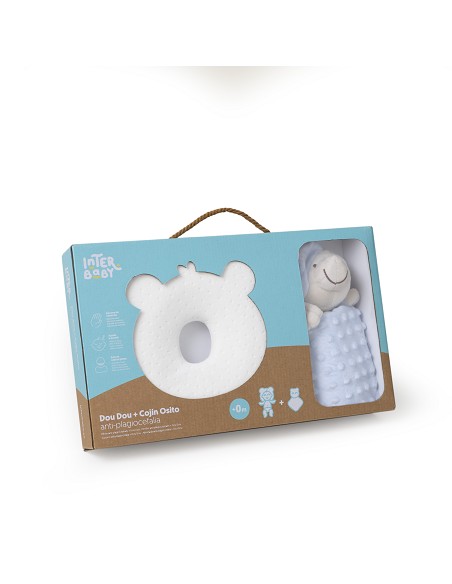 Set Cojin Antiplagocelafia+Dou Dou Azul