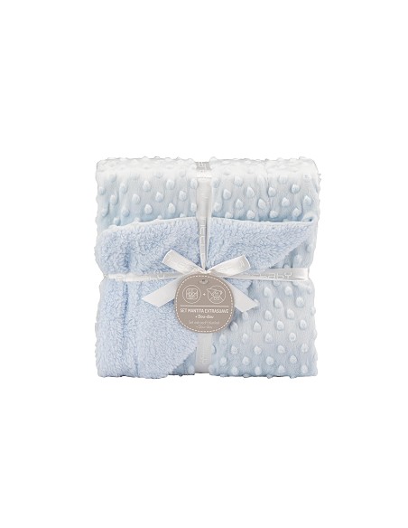 Set Manta Scherpa+Dou Dou Oso Azul