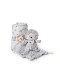 Set Capa de Baño Mod Erizo+Dou Dou Mod Erizo Gris