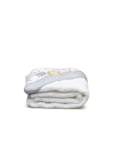 Set Capa de Baño Mod Erizo+Dou Dou Mod Erizo Gris