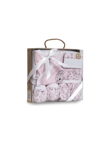 Set Regalo 5 Pcs 100% Alg  T 0-6 m Mod...