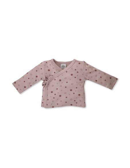 Set Regalo 5 Pcs 100% Alg  T 0-6 m Mod Duendes Del Polvo Rosa Maquillaje