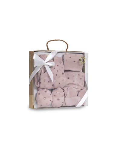 Set Regalo 5 Pcs 100% Alg  T 0-6 m Mod Duendes...