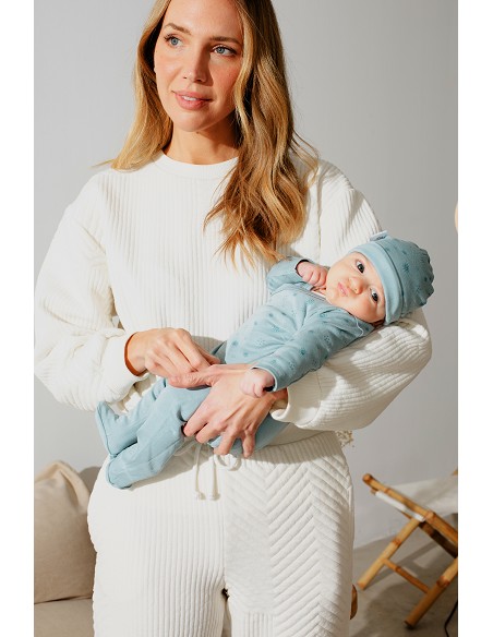 Set Regalo 5 Pcs 100% Alg  T 0-6 m Mod Duendes Del Polvo Rosa Maquillaje