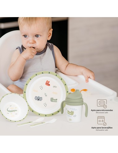 Set Vajilla 5 Pcs Mod Australia Verde