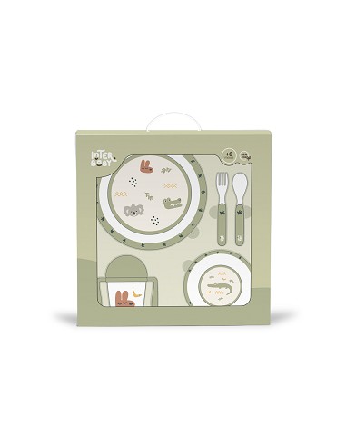 Set Vajilla 5 Pcs Mod Australia Verde