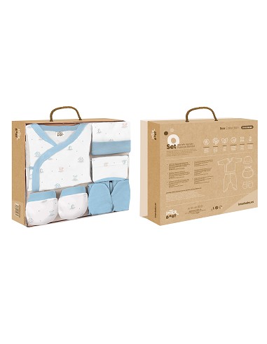 Set Regalo 5 Pcs Bamboo T 0-6 m Mod Osos...