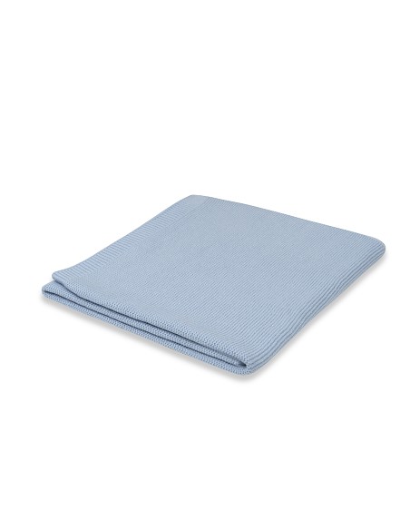 Set 3 Piezas Toca Gorra Peucos Azul