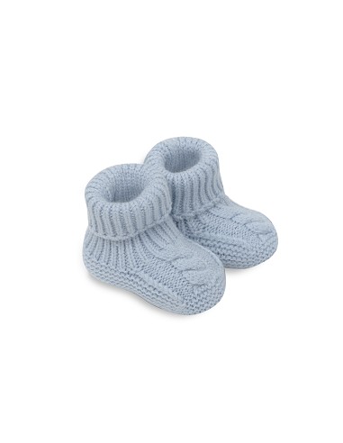 Set 3 Piezas Toca Gorra Peucos Azul