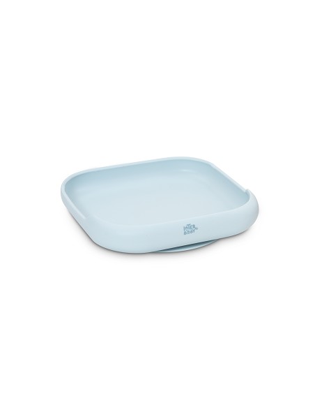 Set Vajilla 4 Pcs de Silicona Mod Mockup Azul