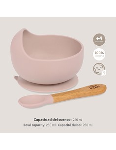 Cuenco Silicona Rosa Maquillaje 2