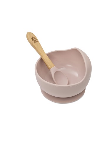 Cuenco Silicona Rosa Maquillaje