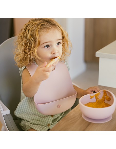 Cuenco Silicona Rosa Maquillaje