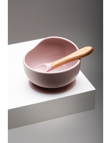 Cuenco Silicona Rosa Maquillaje