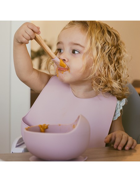 Cuenco Silicona Rosa Maquillaje