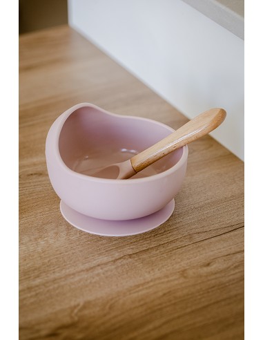 Cuenco Silicona Rosa Maquillaje