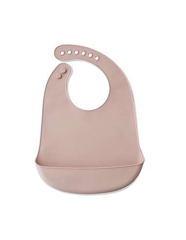 Babero Silicona Rosa Maquillaje