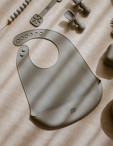 Babero Silicona Rosa Maquillaje