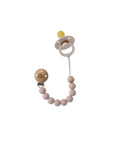 Chupetero Silicona Rosa Maquillaje